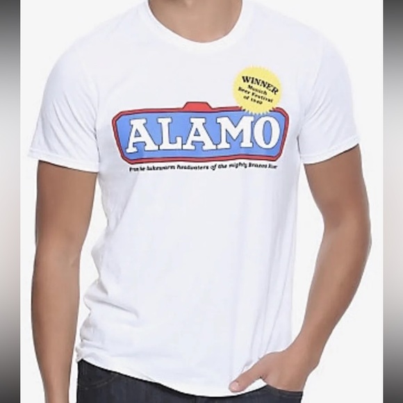 NWT King Of The Hill Alamo Beer Shirt Mens Small/~King Of The Hill T-Shirt - Picture 5 of 6